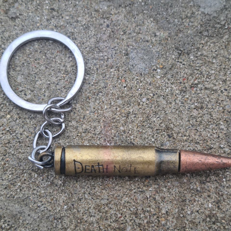 Rifle Cartridge Keychain ⚡ | 5.56 NATO Style Technical Replica | Premium Metal Keychain
