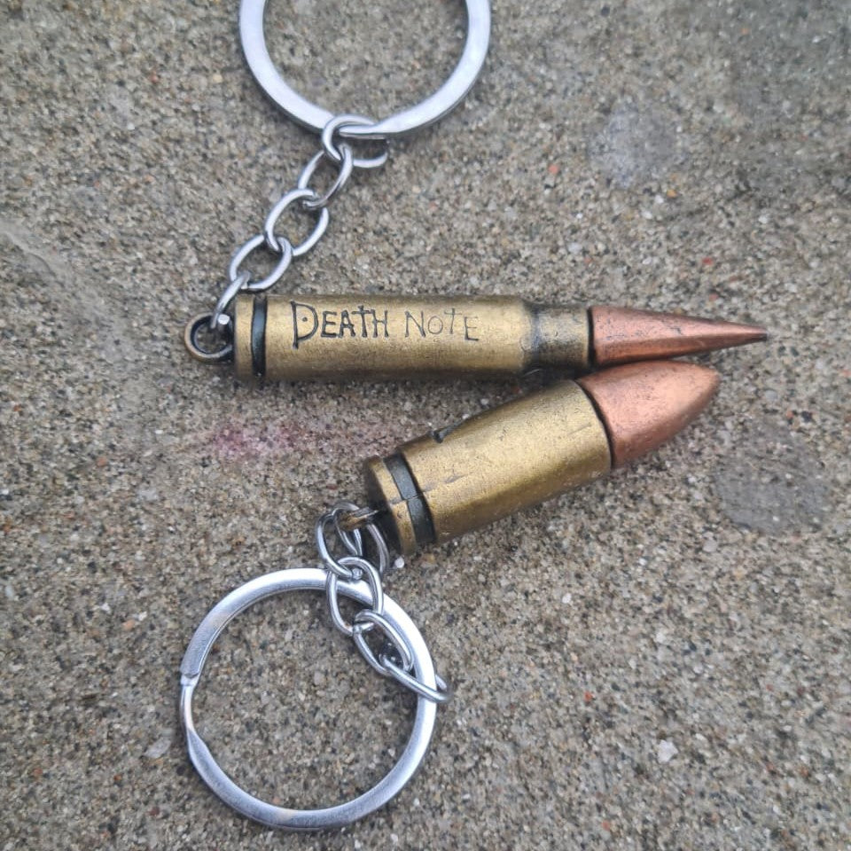 Rifle Cartridge Keychain ⚡ | 5.56 NATO Style Technical Replica | Premium Metal Keychain