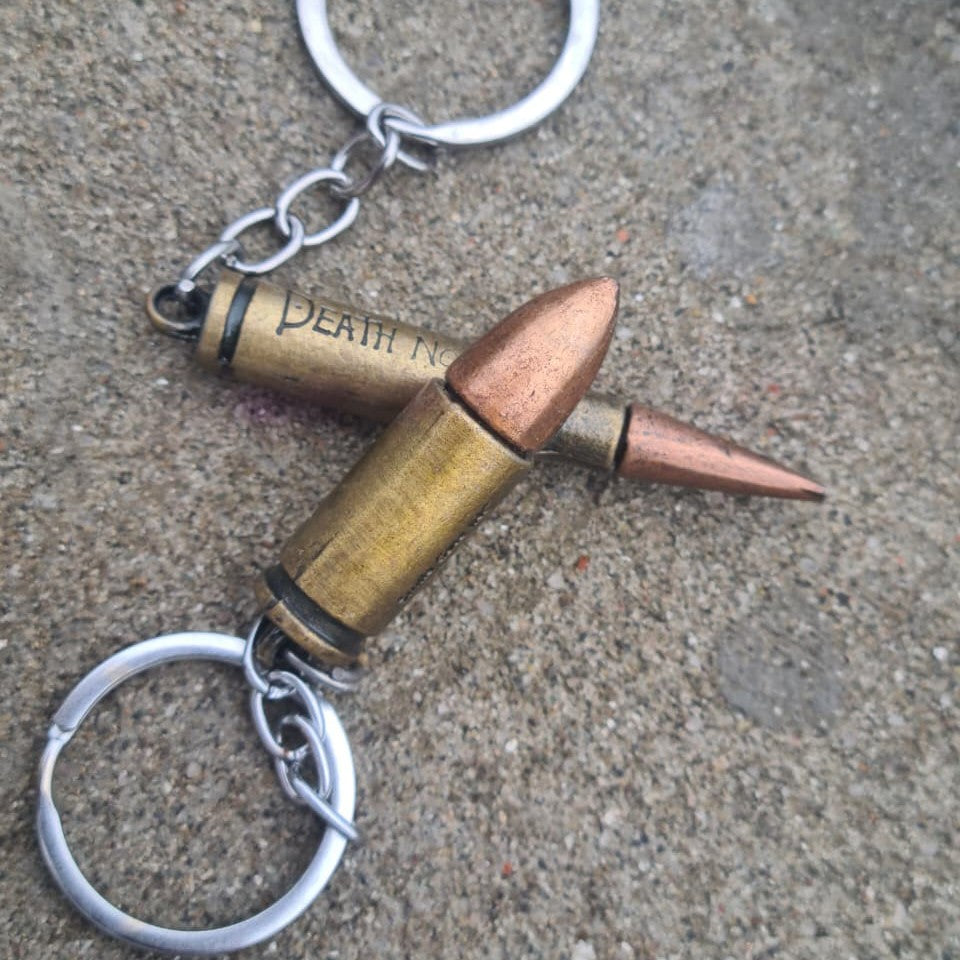 9mm Bullet Replica Keychain ⚡ | Vintage Cartridge Design | Premium Metal Keychain