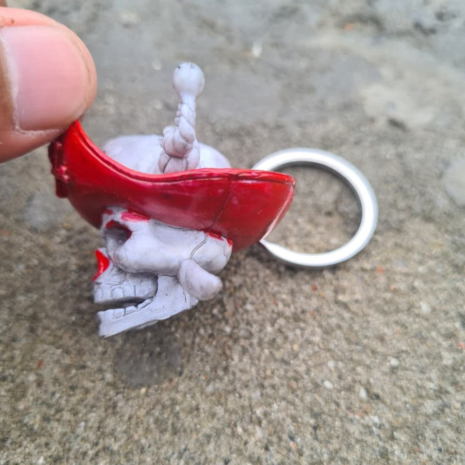 Pirate Skull Keychain ☠️🏴‍☠️ | Captain Skull | Premium Collectible Keychain