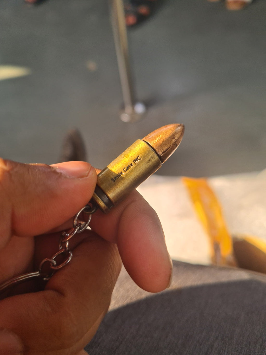 9mm Bullet Replica Keychain ⚡ | Vintage Cartridge Design | Premium Metal Keychain