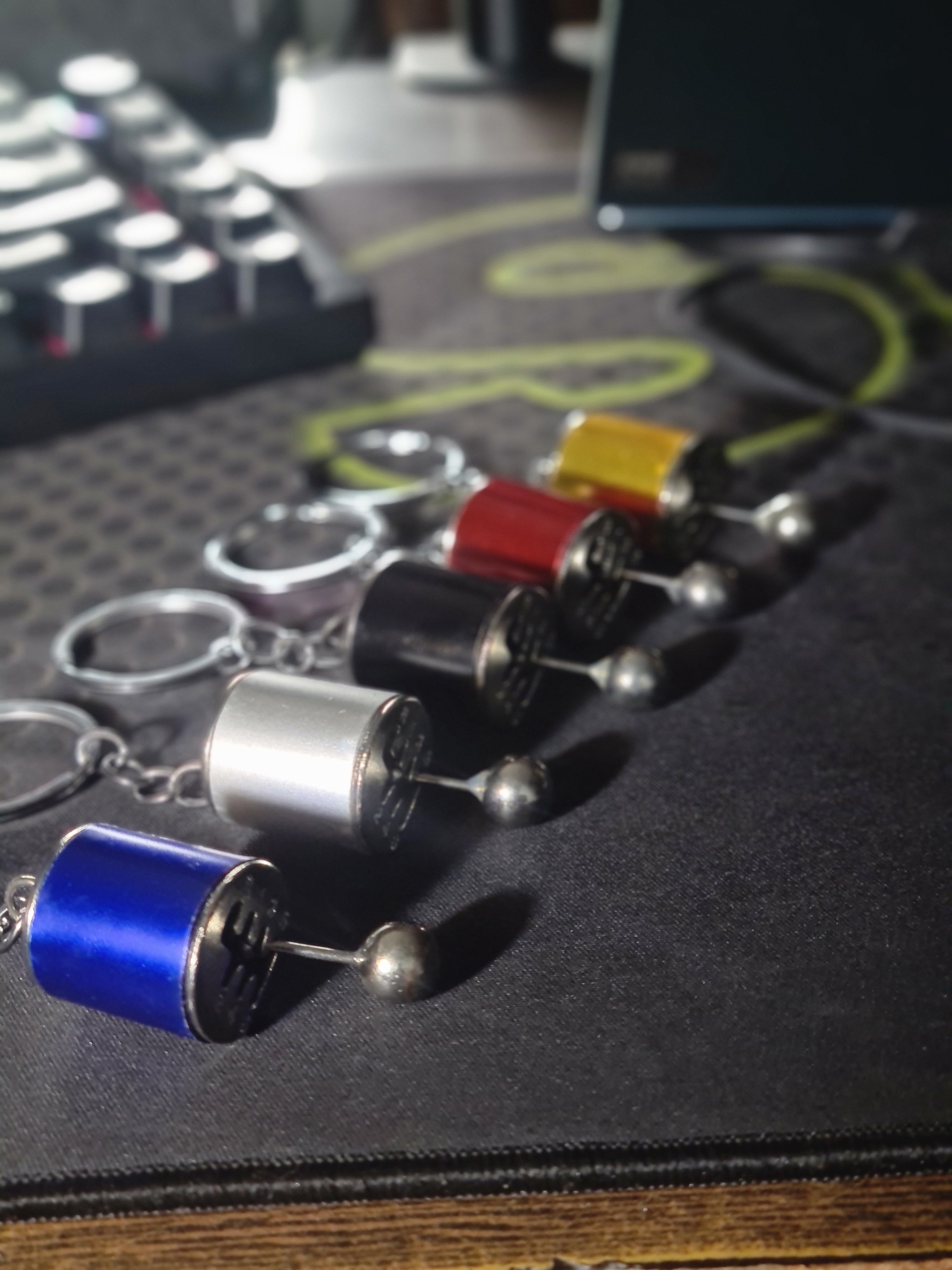 6-Speed Manual Gearbox Keychain ⚙️ | Functional Gear Shifter | Premium Metal Keychain