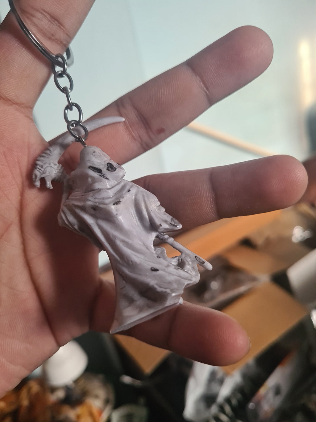 Grim Reaper Keychain ☠️ | Death Scythe | Premium Gothic Collectible