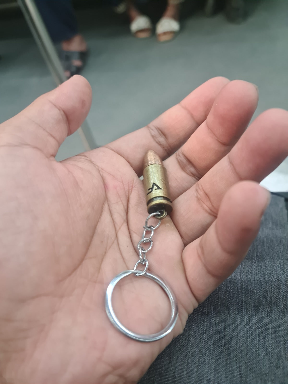 9mm Bullet Replica Keychain ⚡ | Vintage Cartridge Design | Premium Metal Keychain