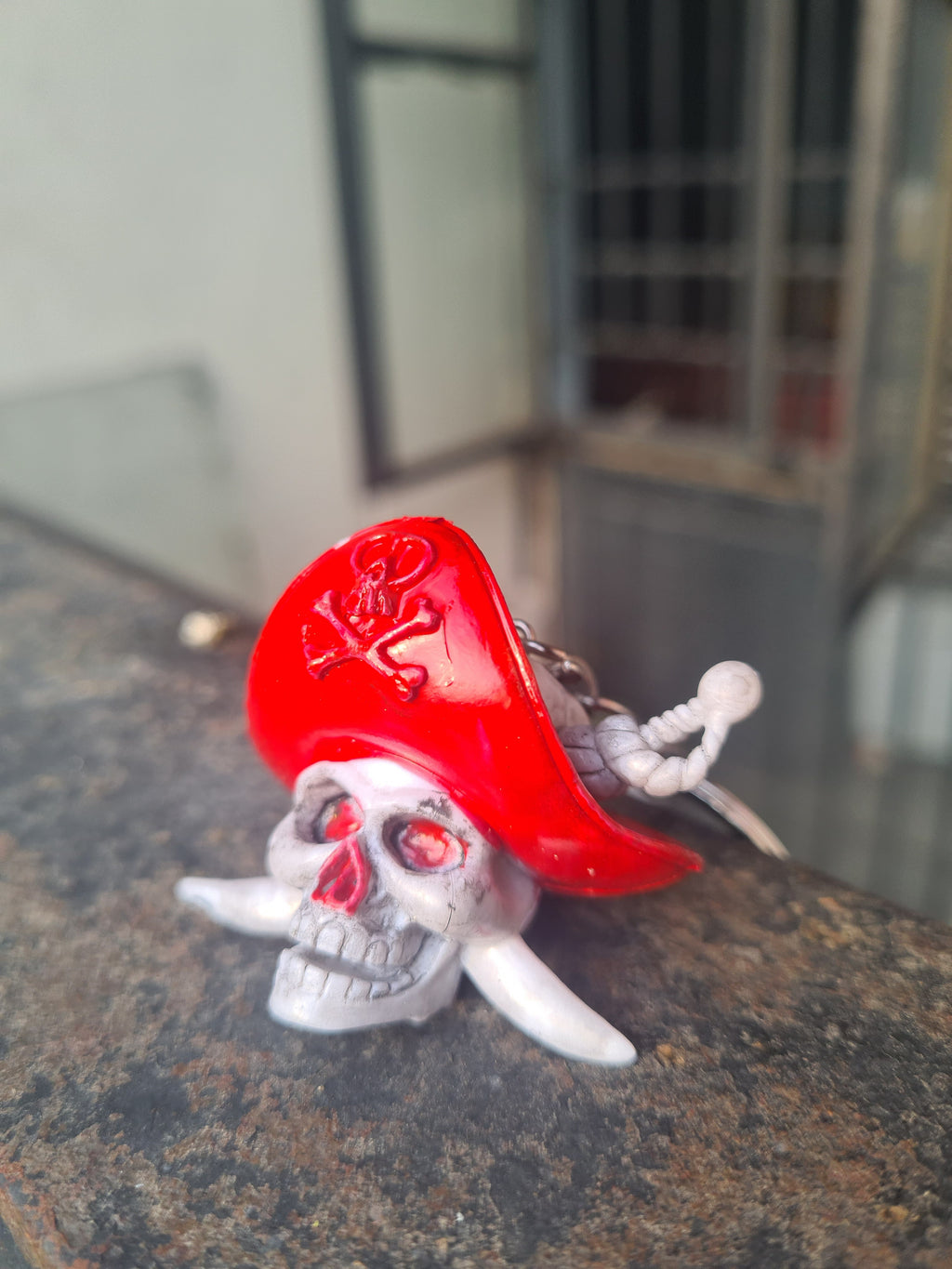 Pirate Skull Keychain ☠️🏴‍☠️ | Captain Skull | Premium Collectible Keychain