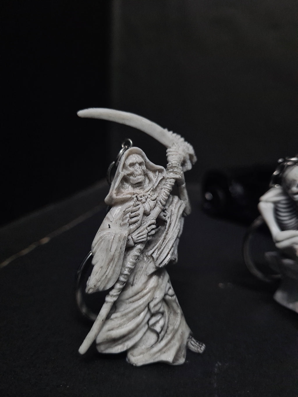 Grim Reaper Keychain ☠️ | Death Scythe | Premium Gothic Collectible