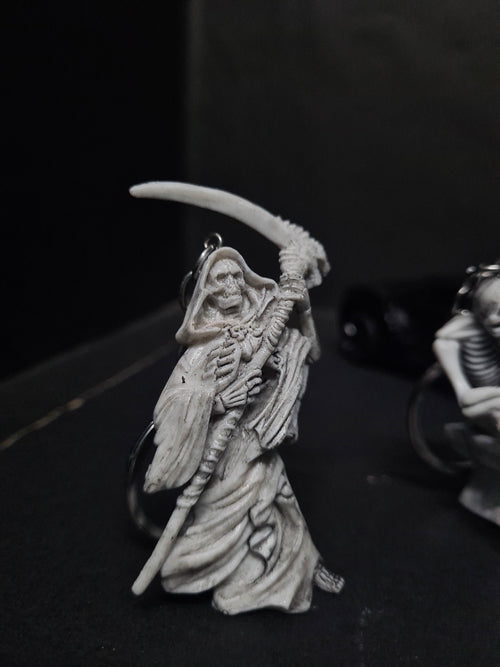 Grim Reaper Keychain ☠️ | Death Scythe | Premium Gothic Collectible