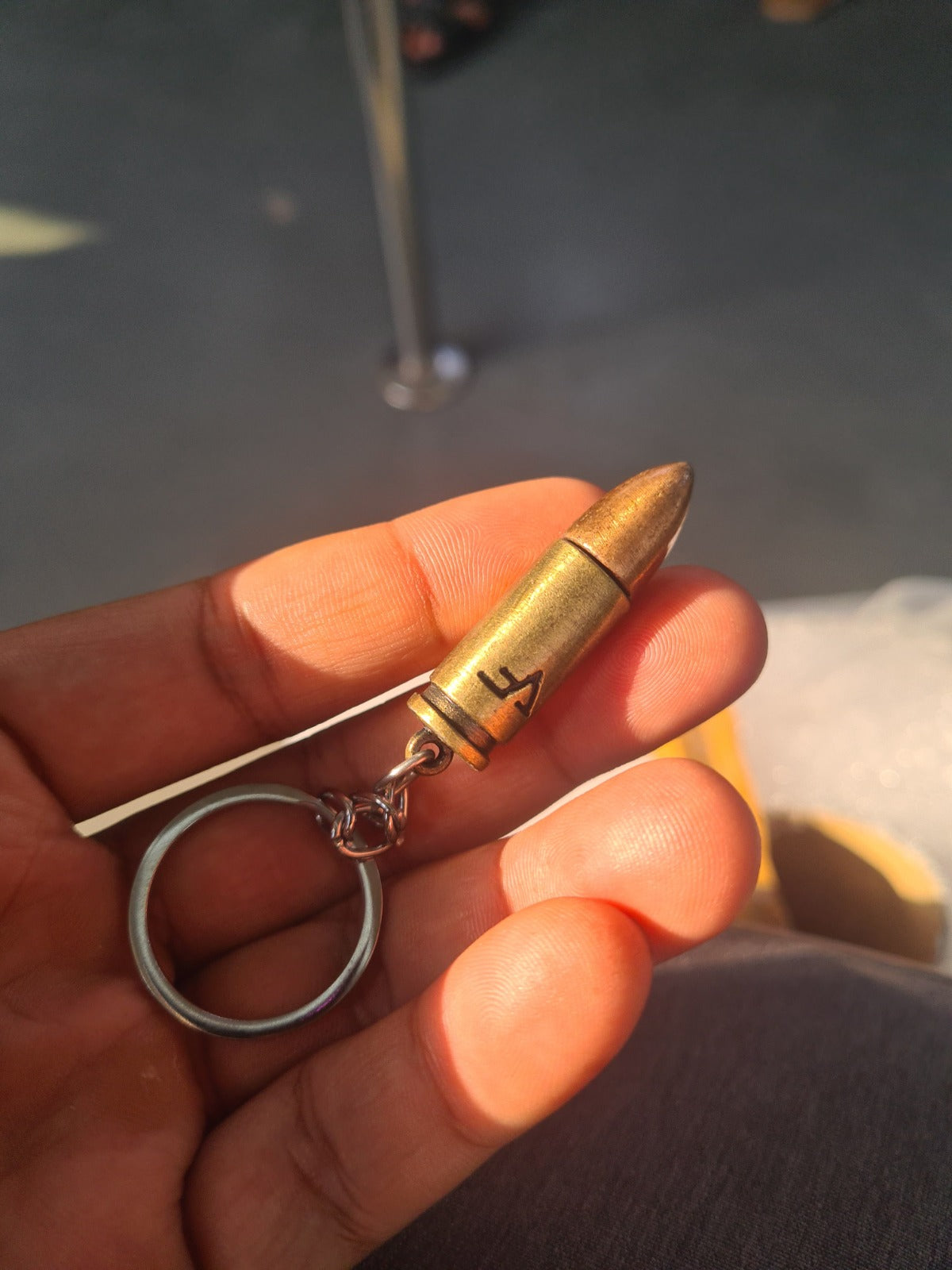 9mm Bullet Replica Keychain ⚡ | Vintage Cartridge Design | Premium Metal Keychain