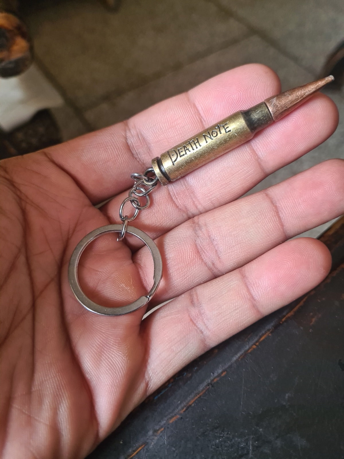 Rifle Cartridge Keychain ⚡ | 5.56 NATO Style Technical Replica | Premium Metal Keychain